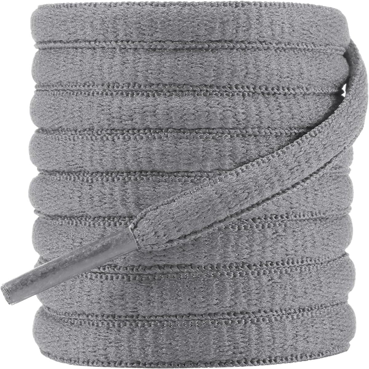 Schoenveters, Dafannis 2 paar halfronde schoenveters voor sneakers, hardloopschoenen, basketbalschoenen en sneakers