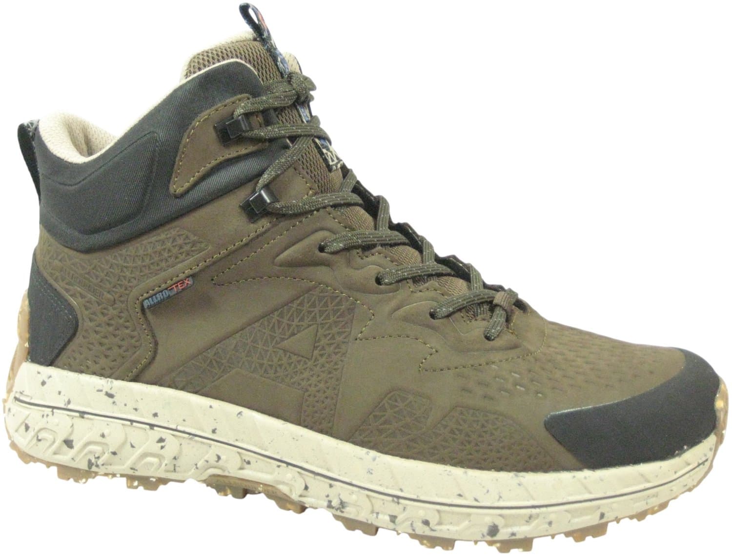 Allrounder by Mephisto - Heren wandelschoen half hoog - Veel demping - Bruin - Maat 40.5