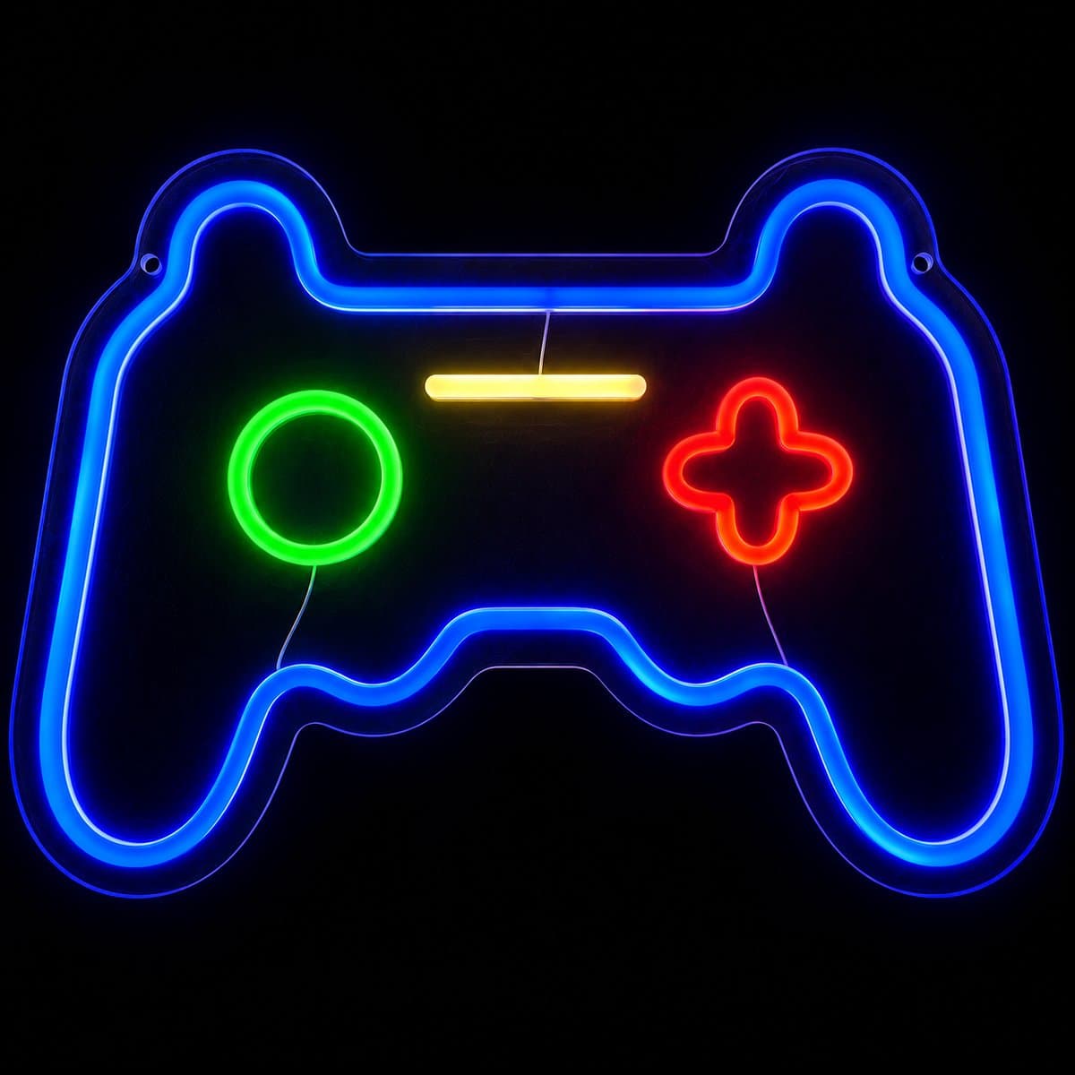 Neon Lamp - Game Controller Blauw Playstation - Dimbaar - Incl. Ophangmateriaal - Neon Sign - Neon Verlichting - Neon Led Lamp - Wandlamp - Mancave