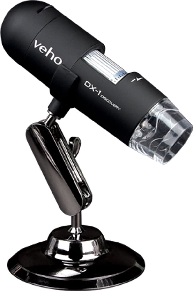 Veho DX-1 USB Microscoop 200x vergroting - LED verlichting - foto en video