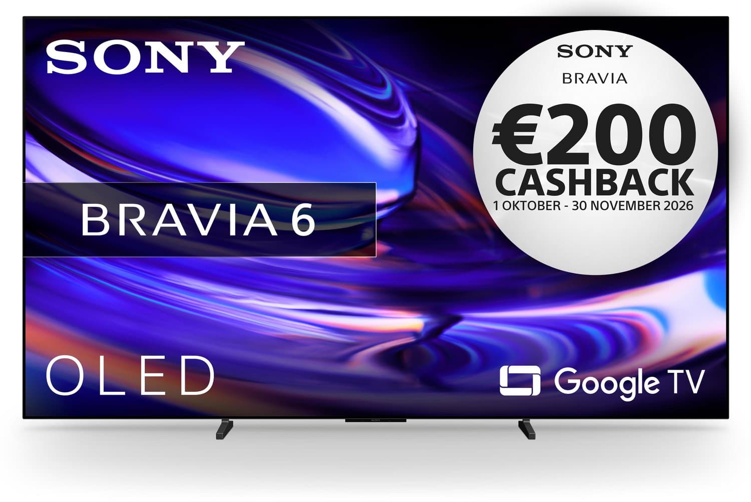 Sony Bravia 6 - 77 inch - 4K OLED - 2026 - Smart TV