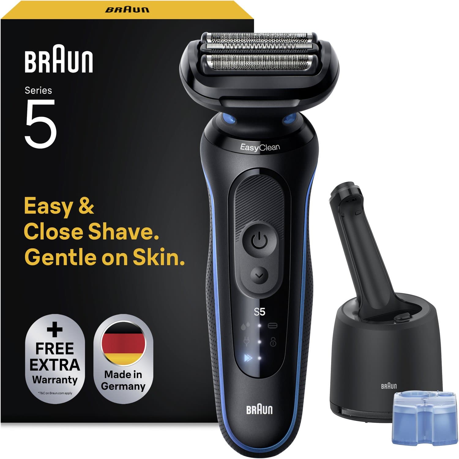 Braun Series 5 52-B7000cc Blauw