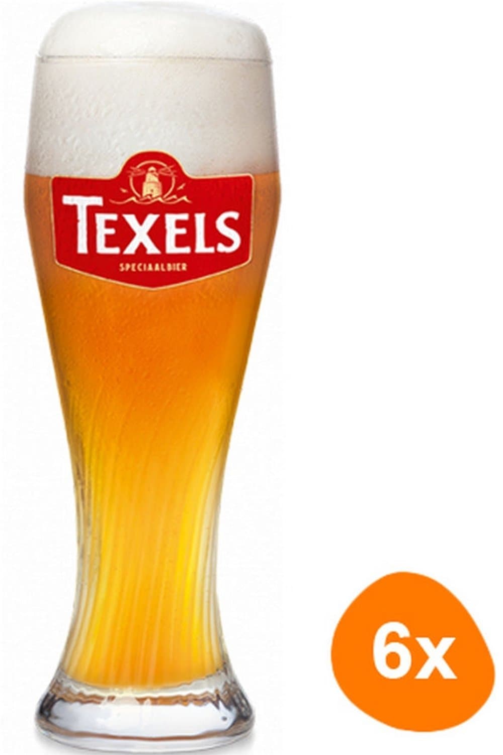 Texels speciaal bierglazen - 50 cl - 6 Stuks - Skuumkoppe