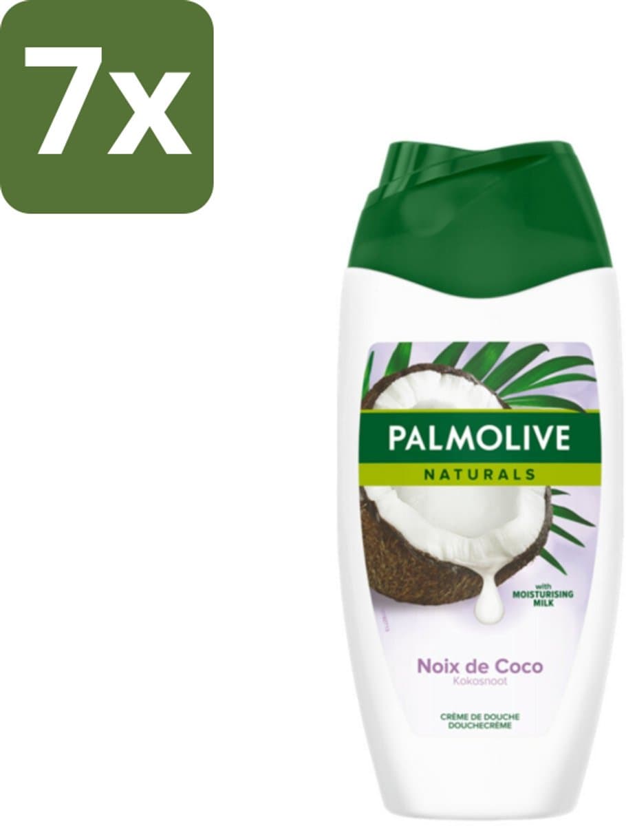 Palmolive Naturals - Douchecrème - Kokosnoot - 250 ml - Bulkverpakking - 7 stuks