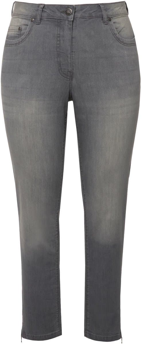 Angel of Style - Dames - Jeans Irma Slim Fit stretchcomfort 5-pocket - Medium grijs - Maat 56