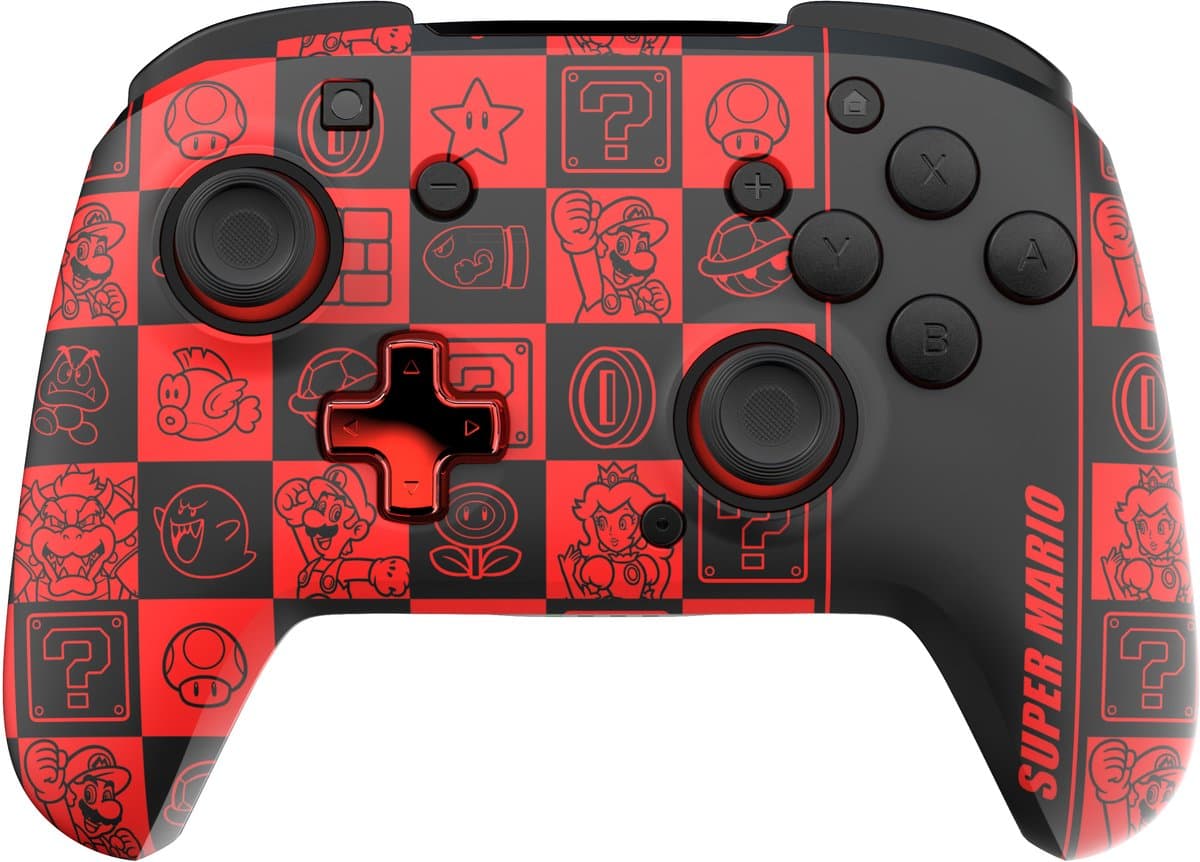 PDP Rematch Glow - Draadloze Gaming Controller - Jack - Geschikt voor Nintendo Switch - Super Icon