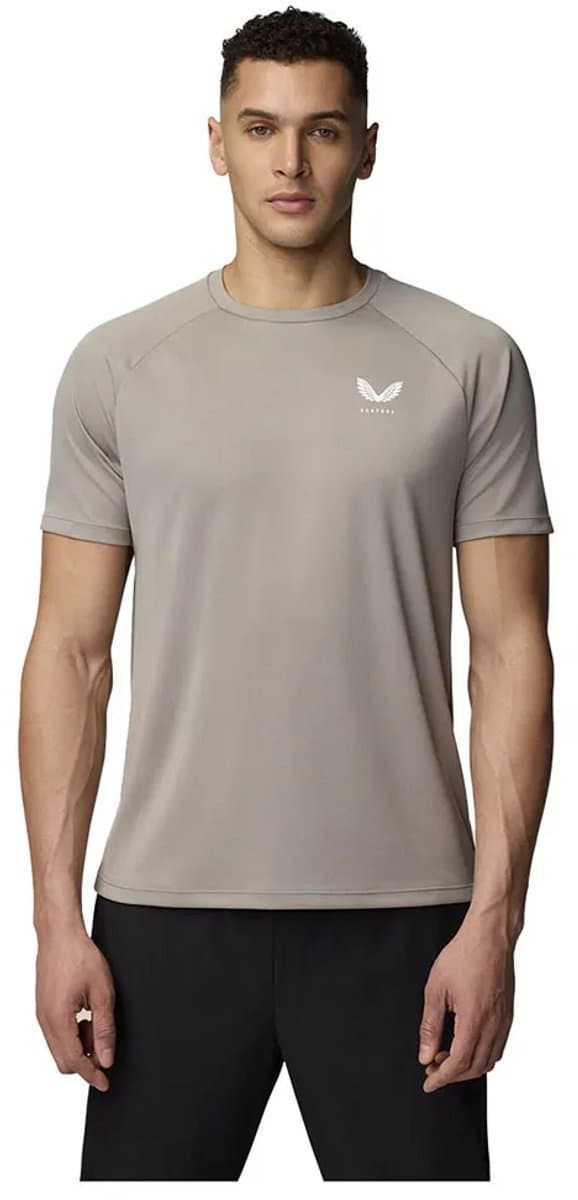 Castore Cmc30783 T-shirt Met Korte Mouwen Beige S Man