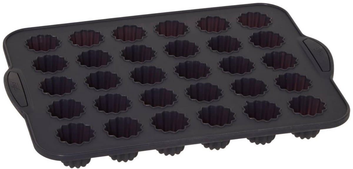 Siliconen TOP cannelés bakvorm - 30 vormen - stevige armatuur & anti-aanbak silicone - 100% Siliconen Platinium