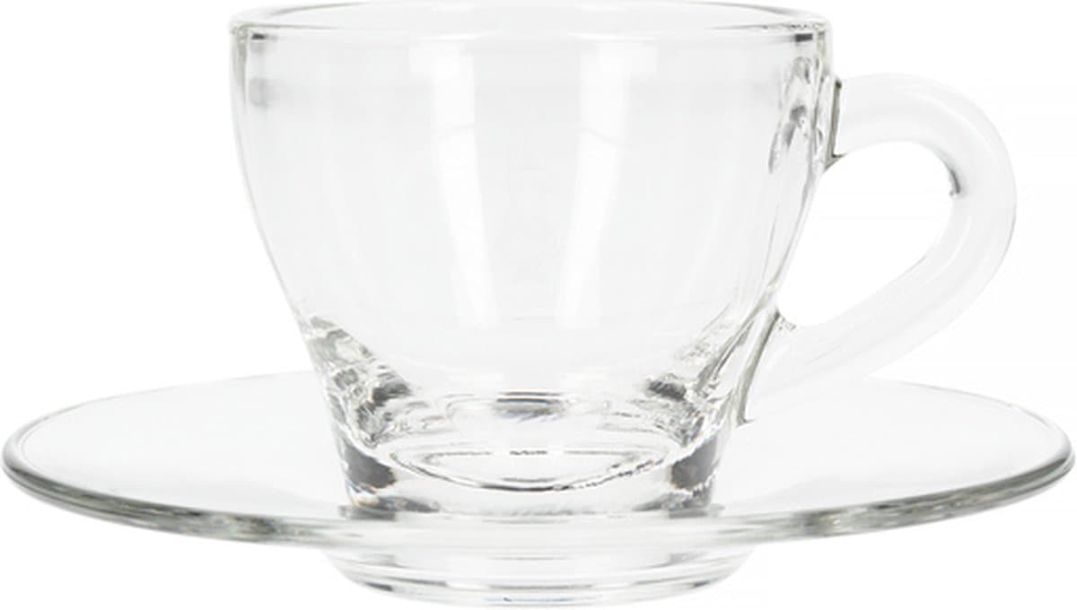 Bialetti espresso glazen set - 60 mL, 2 stuks