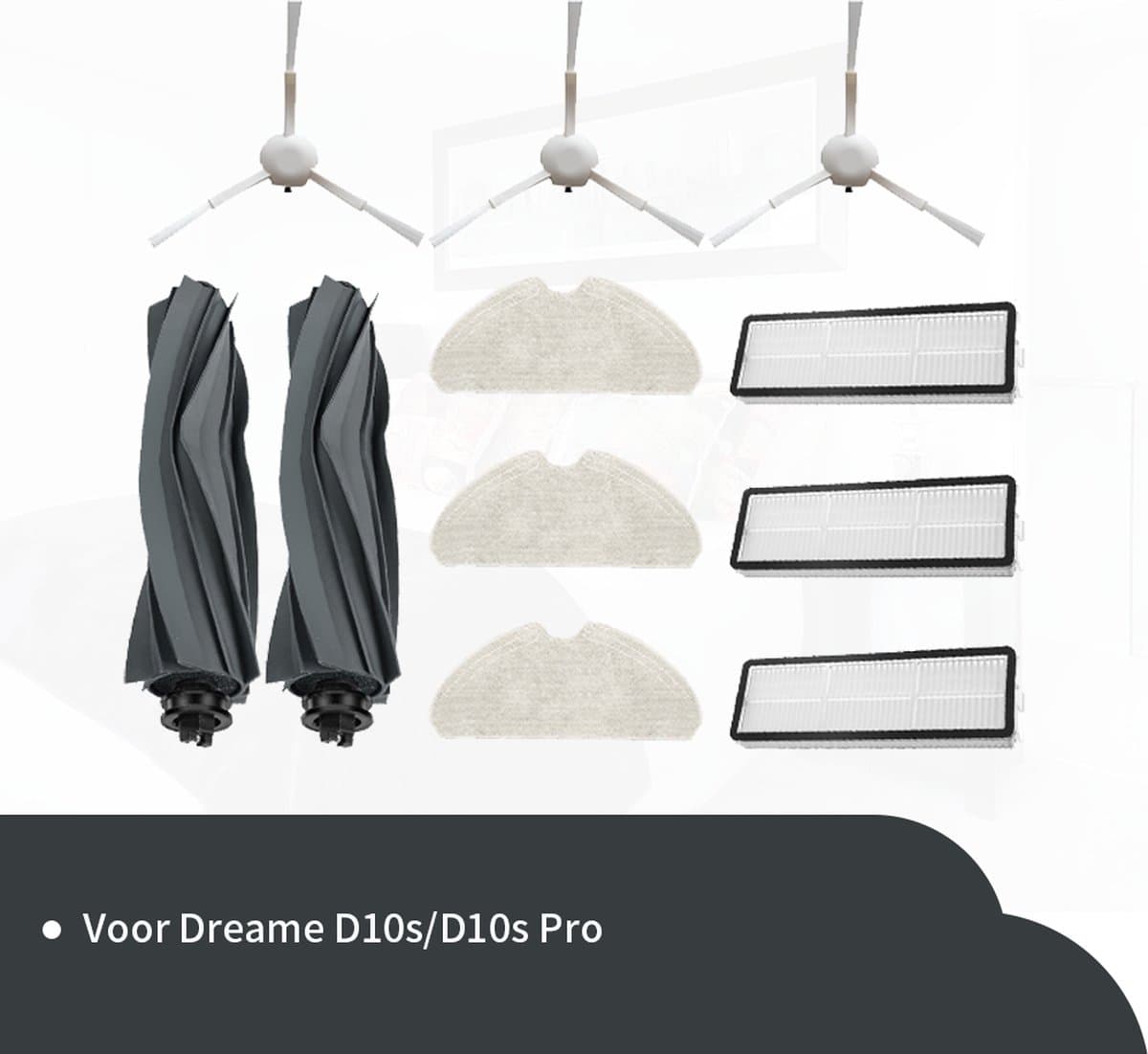 Replacements® Onderdelen geschikt voor Dreame D10 S en L10 S