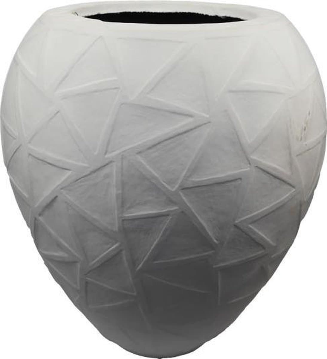 SENSE Plantenbak Surakarta  – Bloempot – Vaas – Kantoor & Bedrijven & Horeca -  Hydrocultuur potten - Interieurbeplanting – Kamerplant – Binnen & Buiten - 80X80X87CM - Materiaal GRC
