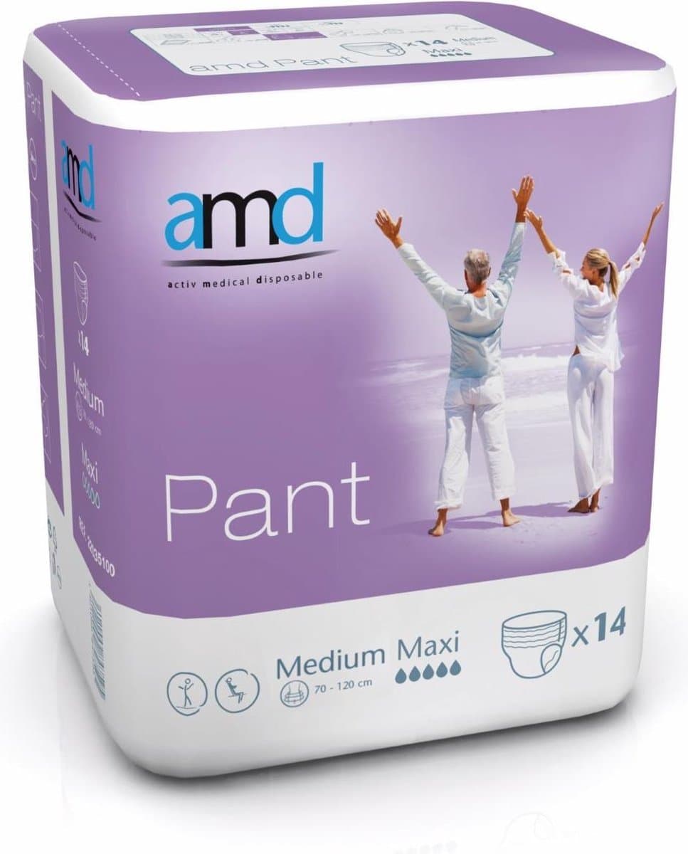 AMD Pant Maxi Medium - 1 pak van 14 stuks