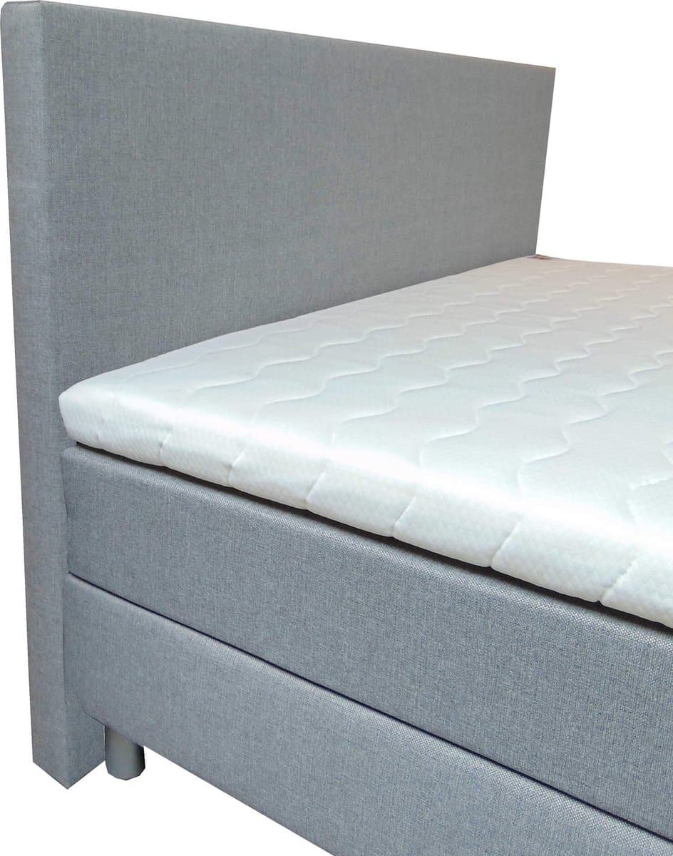 Slaaploods.nl Praag - Boxspring inclusief matras - 160x200 cm - Grijs
