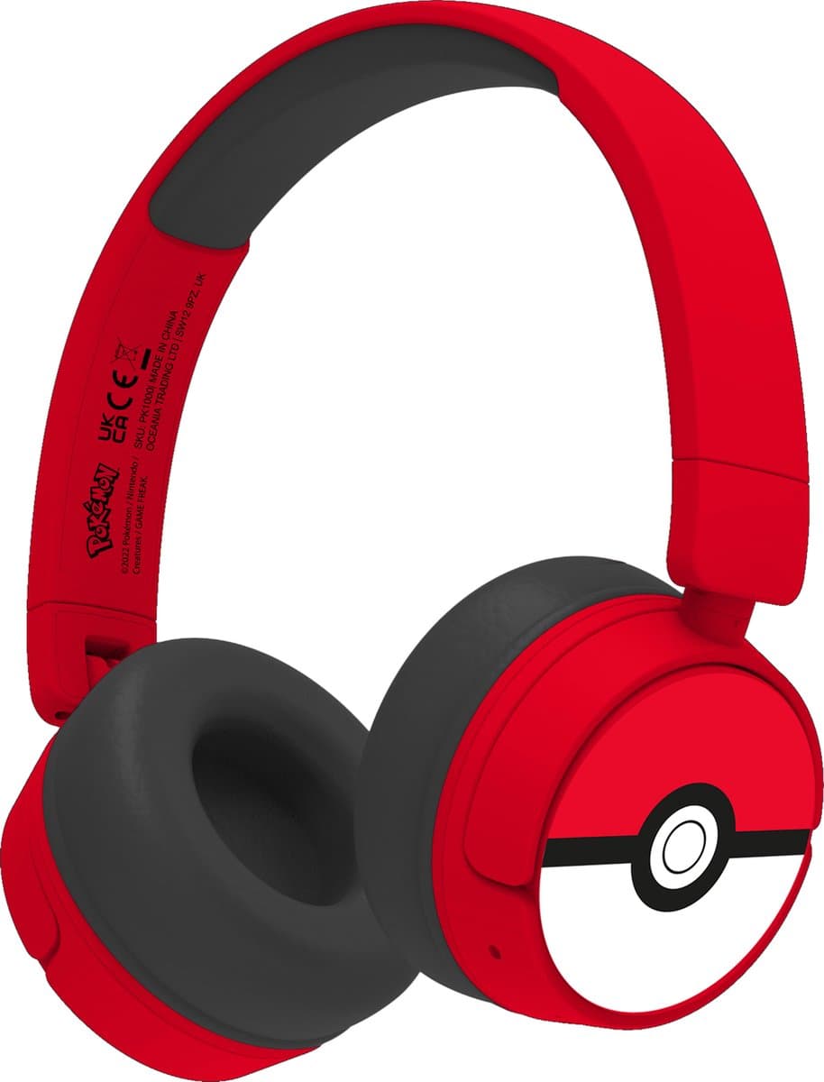 Pokémon - Poké Ball-logo - Junior Bluetooth Koptelefoon