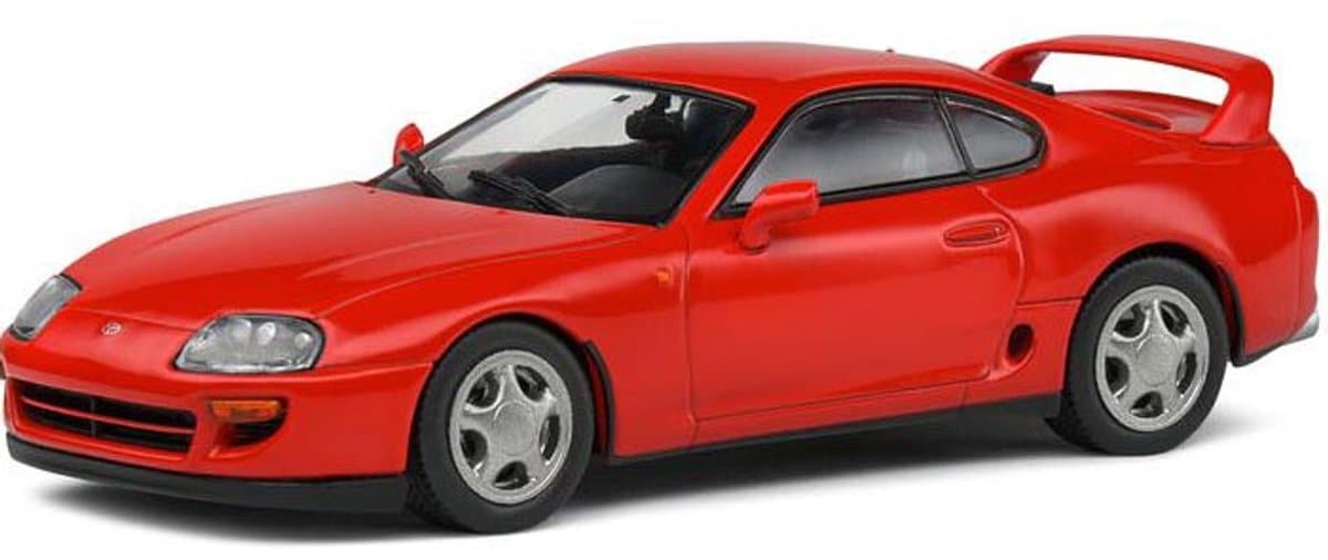 Modelauto Toyota Supra MK IV - 2JZ red - Schaal 1:43