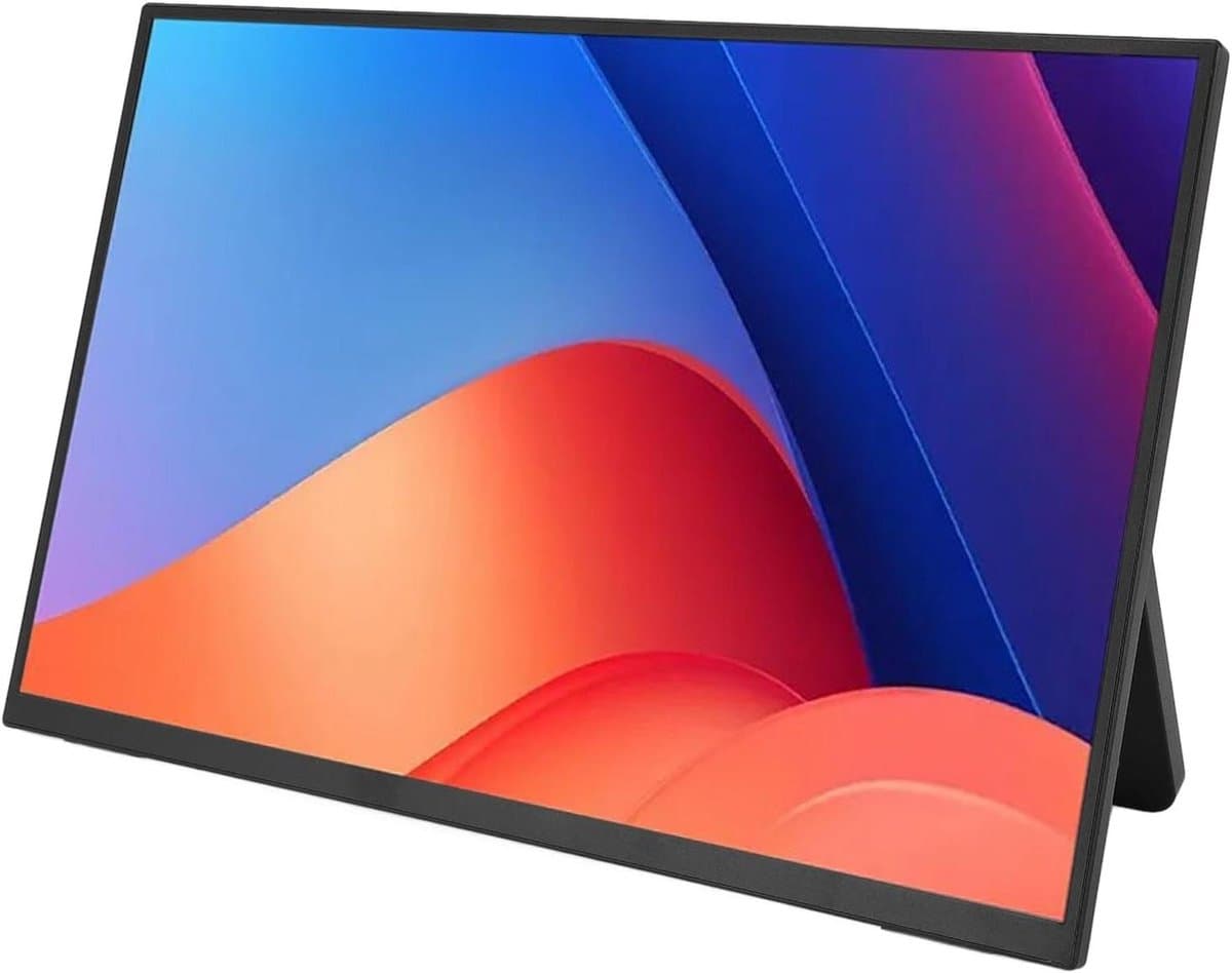 Draagbaar Display - Externe Monitor Tweede Scherm - Productief Werken - 2K 60Hz IPS Paneel - 13 Inch - Zwart