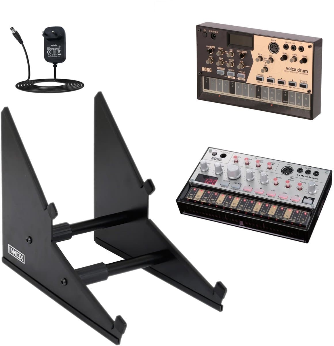 Innox SynthStand 01 Korg Volca Bass + Drum set