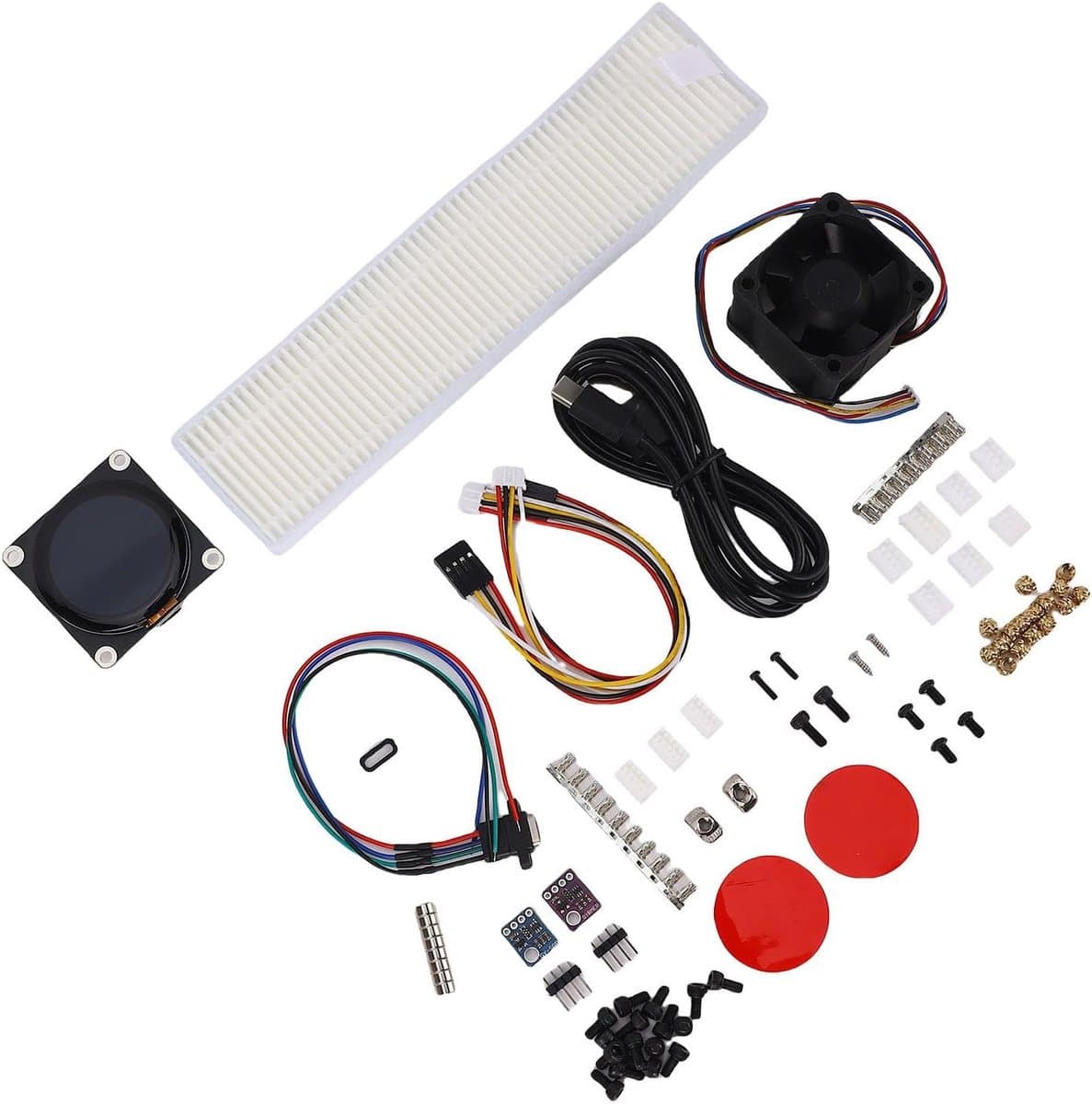Luchtfilter 3D-printer - Luchtreiniger set - Werkruimte Zuiveren - Real-time monitoring - 16 x 10 x 9 cm - Zwart