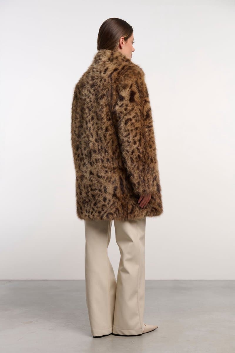 Rino & Pelle Jassen - Viola coat - Cheetah