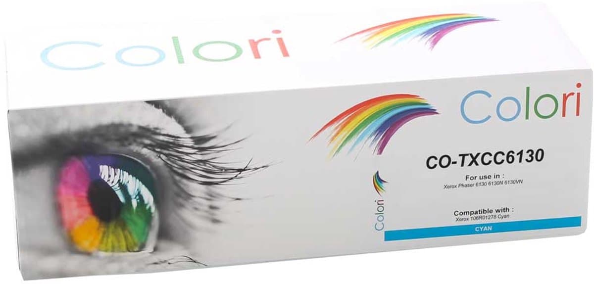 Colori huismerk toner geschikt voor Xerox Phaser 6130 cyan voor Xerox Phaser 613 Phaser 6130N Phaser 6130VN