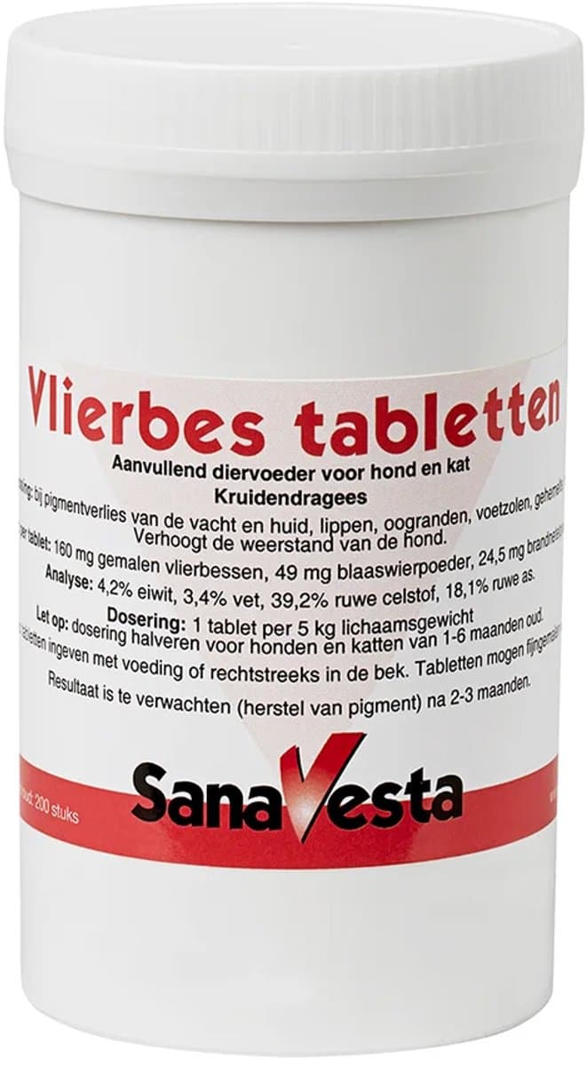 Sana-Vesta Vlierbestabletten