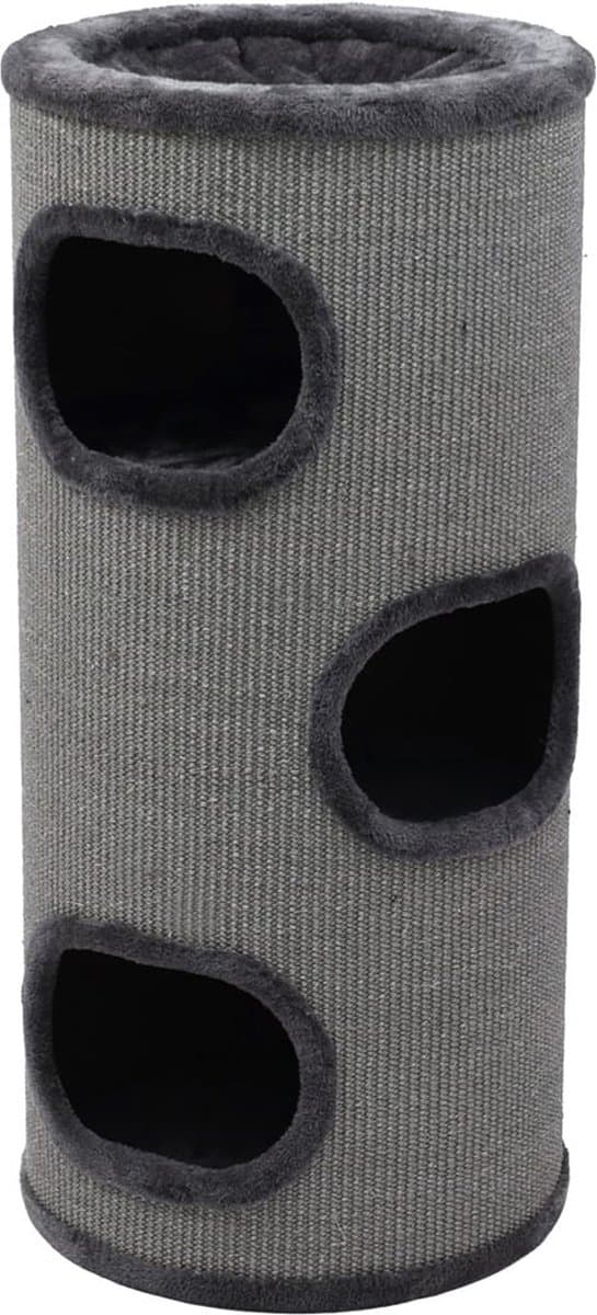 Boon Klimton Sisal 3-Gaats Grijs/Grijs 90 x 42 cm + Jelka Matatabi Startpakket