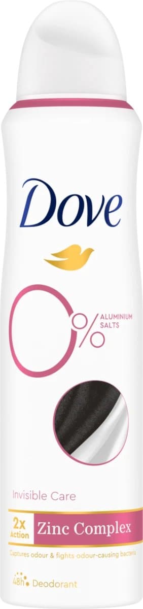 Dove invisible droge spray antitranspirant