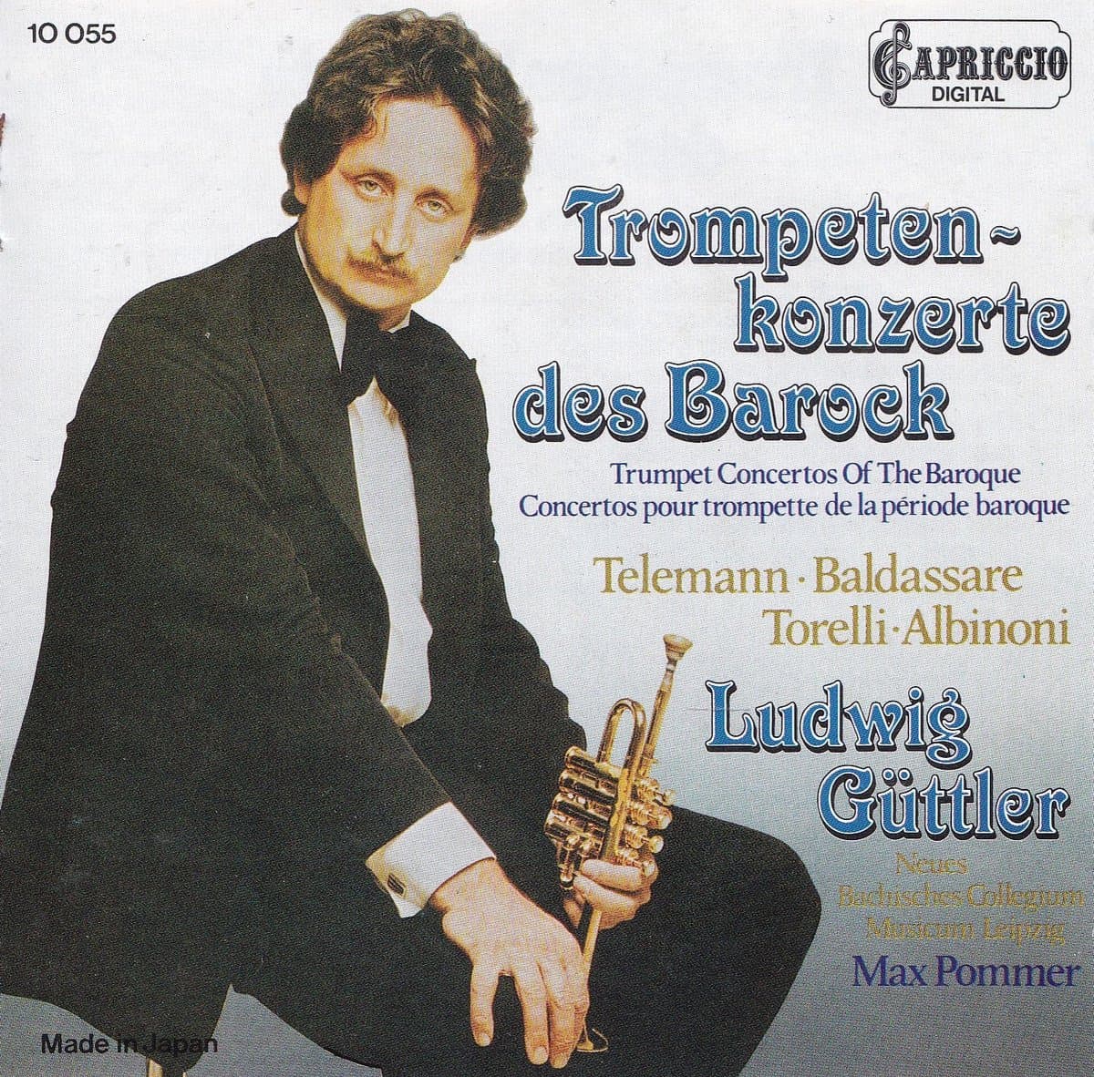 Trompetenkonzerte des Barock - Diverse componisten - Ludwig Güttler (trompet), Neues Bachisches Collegium Musicum Leipzig o.l.v. Max Pommer, Kammerorchester Berlin o.l.v. Hartmut Haenchen