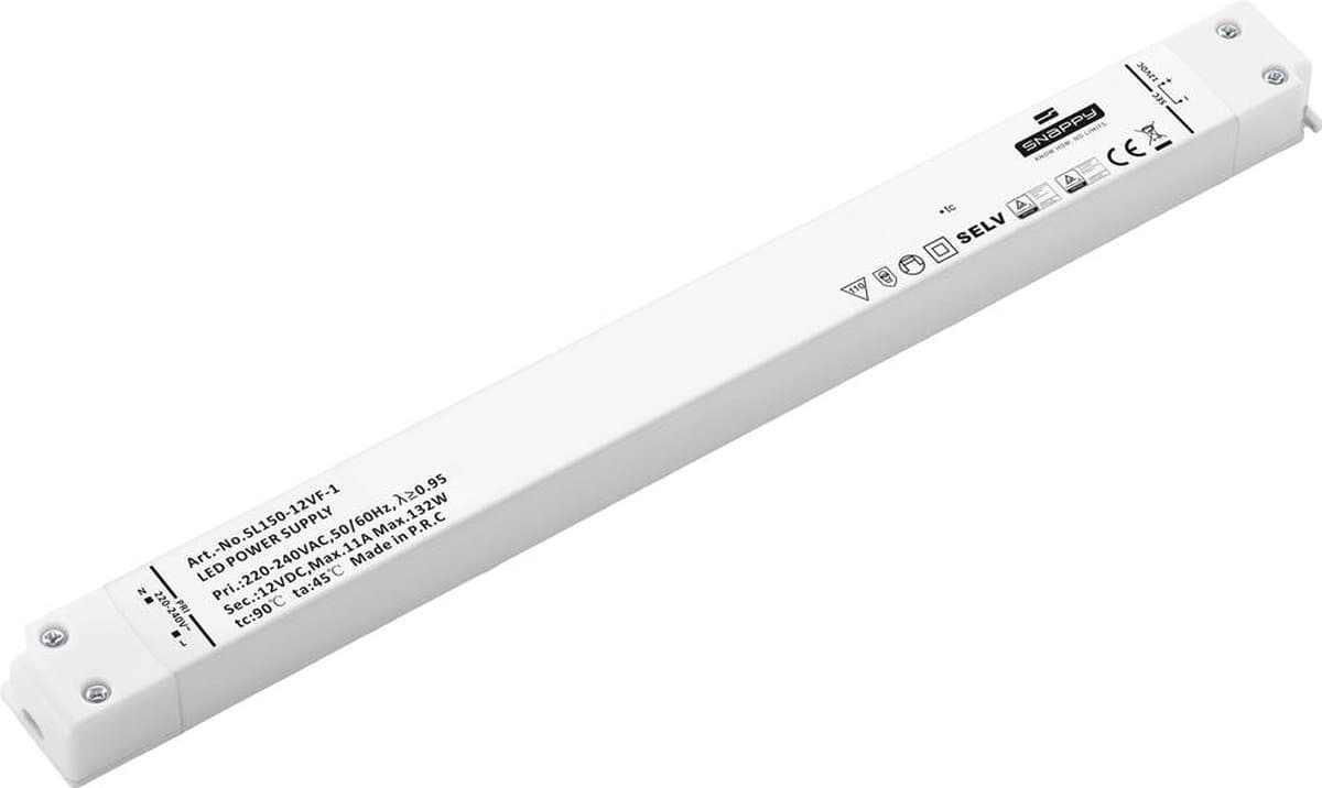 Dehner Elektronik SL 150-24VF-1 LED-transformator, LED-driver Constante spanning 150 W 6.25 A 24 V/DC Geschikt voor meu