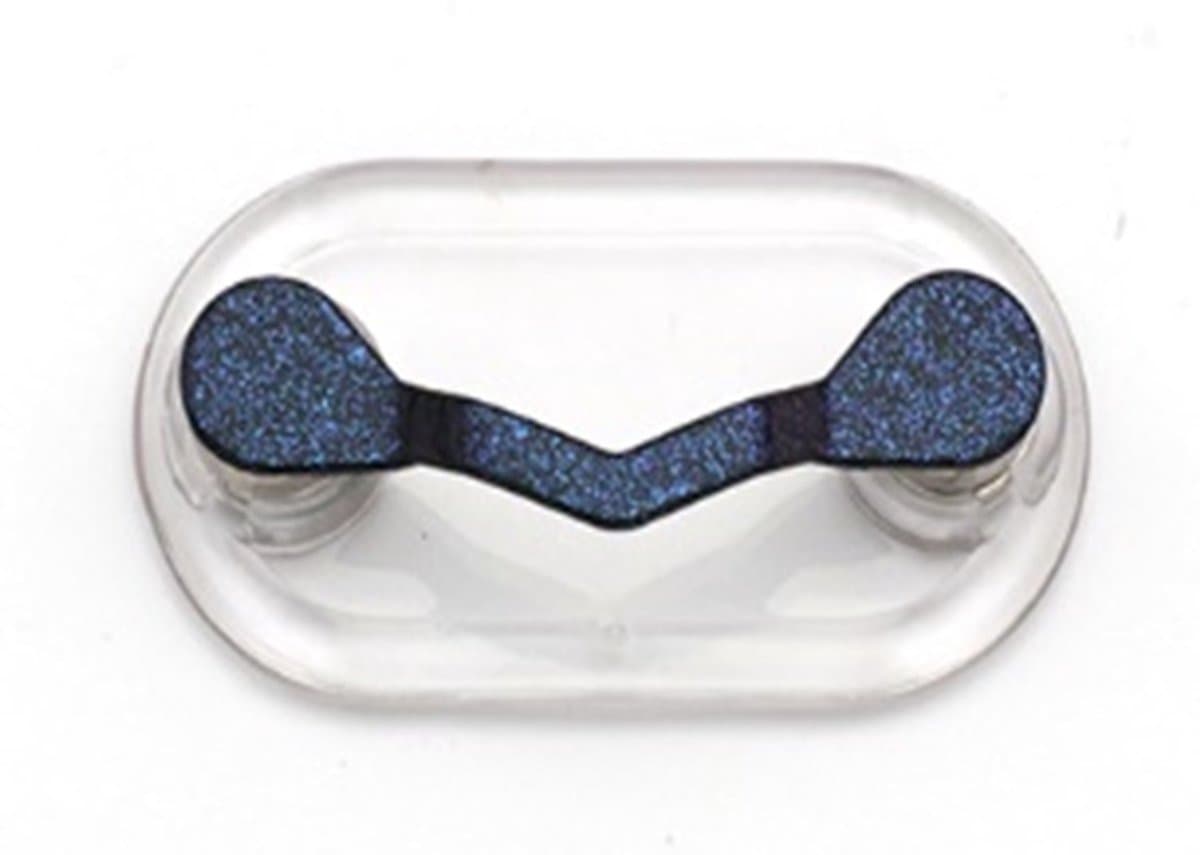 Magnetische brillenhouder – Zonnebrilhouder - ID-badgehouder, Kleur kameleon (donker blauw), Unisex, voor mannen en voor vrouwen – Met deze geniale uitvinding raak je nooit meer je bril – Badge - kwijt