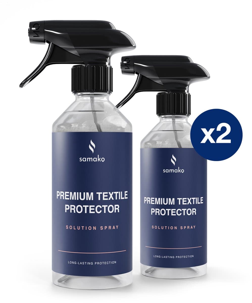 Samako - 2x Impregneerspray meubelstof - Beschermlaag - Textile Protector - Textile Care Kit - Textile Care - Impregneer spray