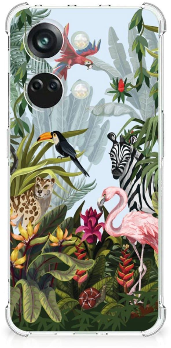 Case Anti-shock voor OnePlus Nord 3 Jungle