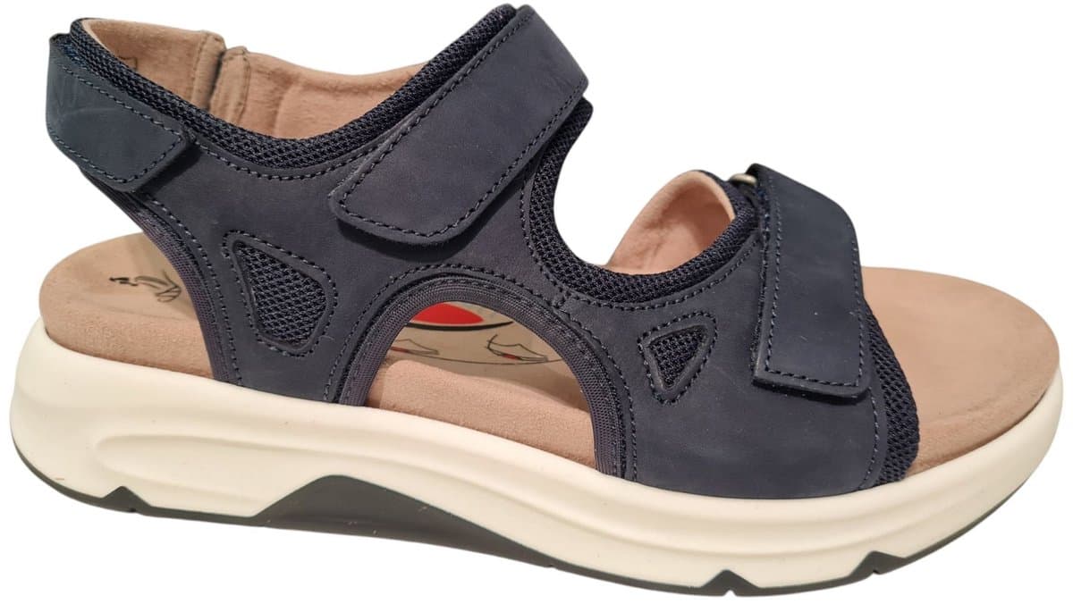 Gabor Rollingsoft Dames Sandalen - Blauw - 37.5