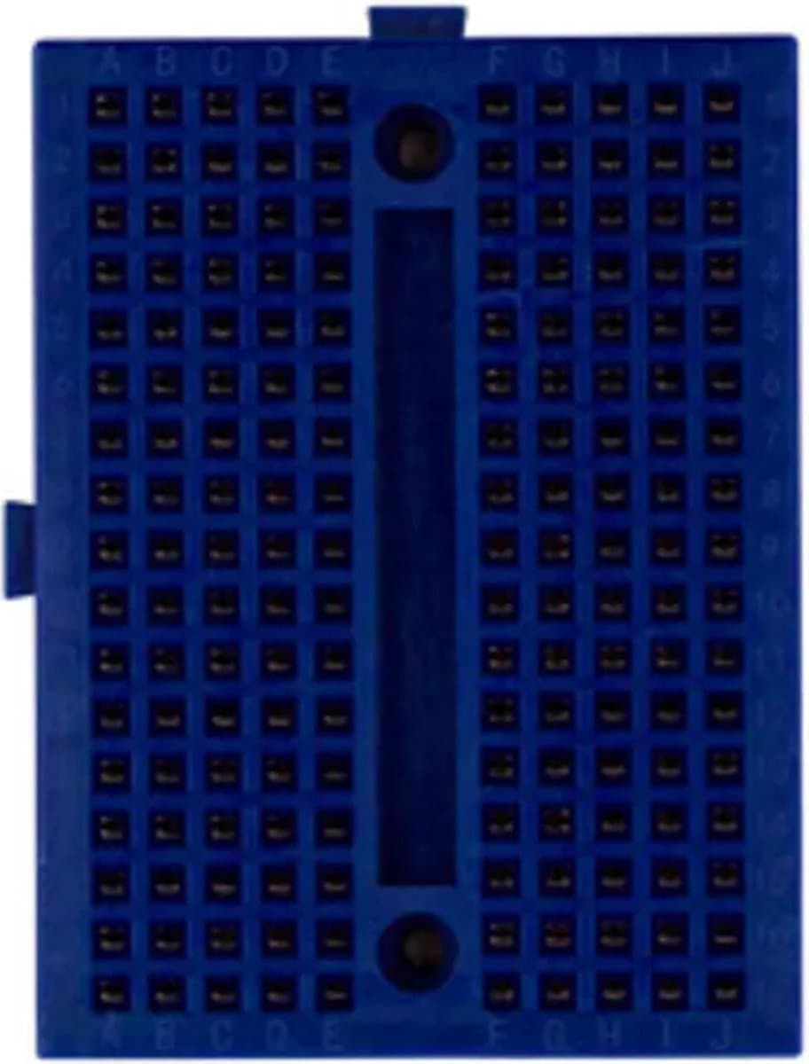OTRONIC® Mini Breadboard 170 gaats voor prototyping Blauw (connect)