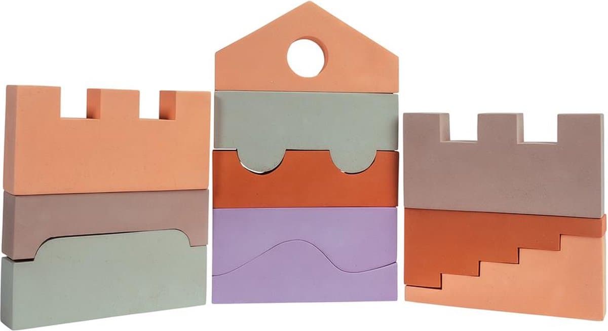 MOES Moes - Puzzelblokken - Aarde.