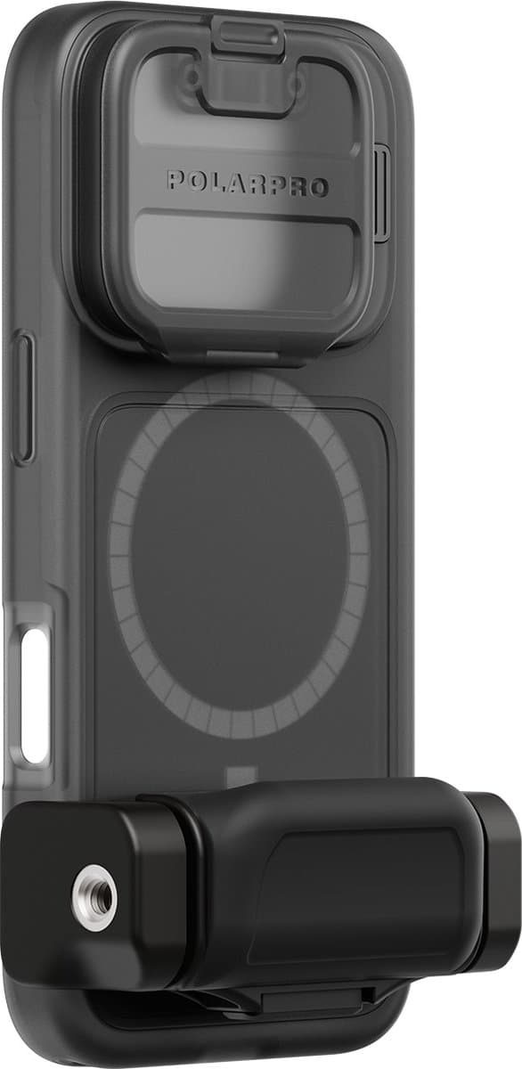 PolarPro - LiteChaser ProCase - iPhone 16 Pro - Black - Telefoonhoesje - Inlusief Grip