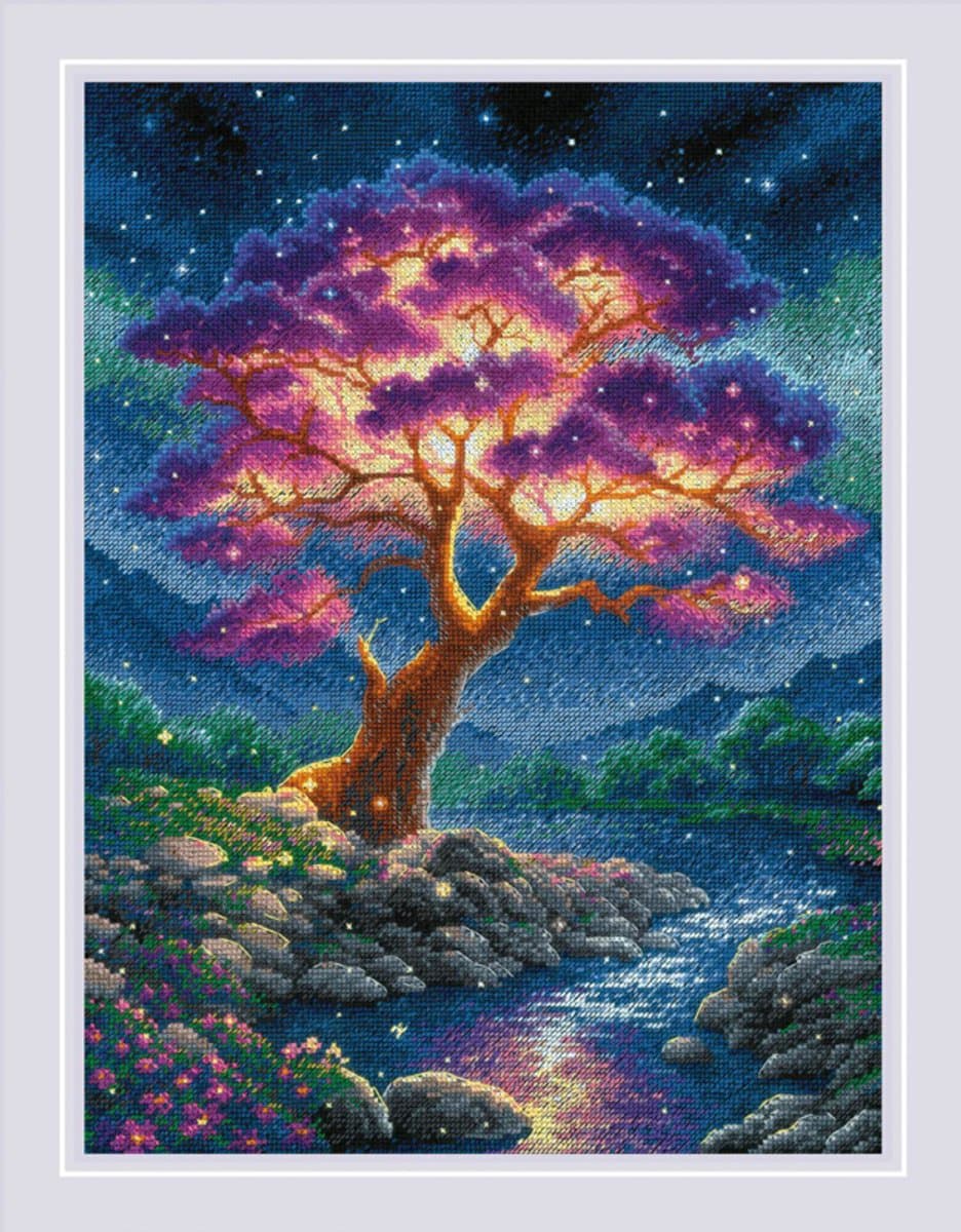Borduurpakket Riolis - Mysterious Universe - Mysterieus Universum - telpatroon - 2240