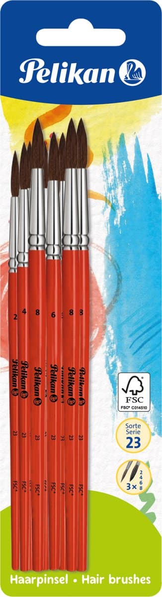 Pelikan penseel 23 - 12 stuks