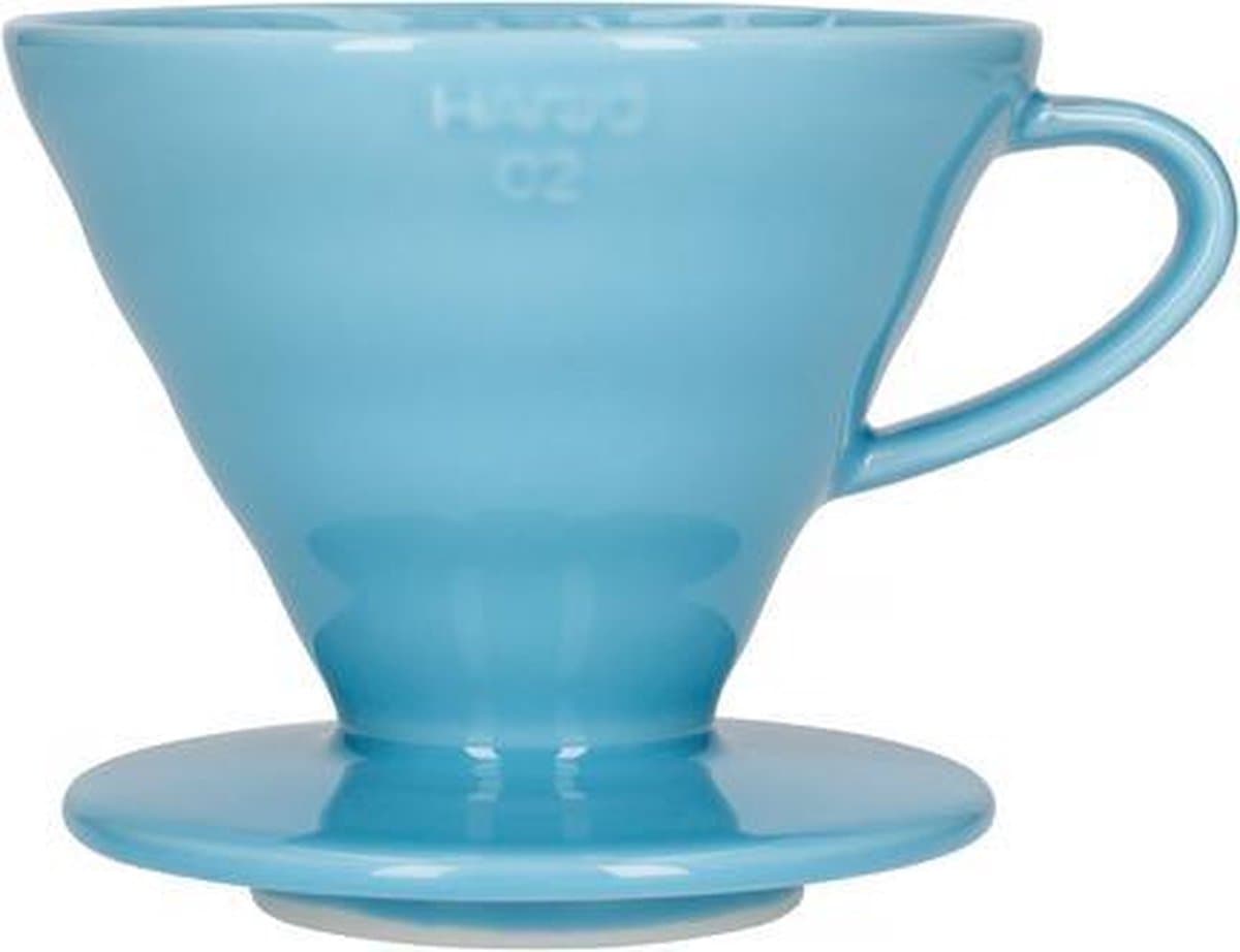 Hario Dripper V60-02 Keramiek - Lichtblauw