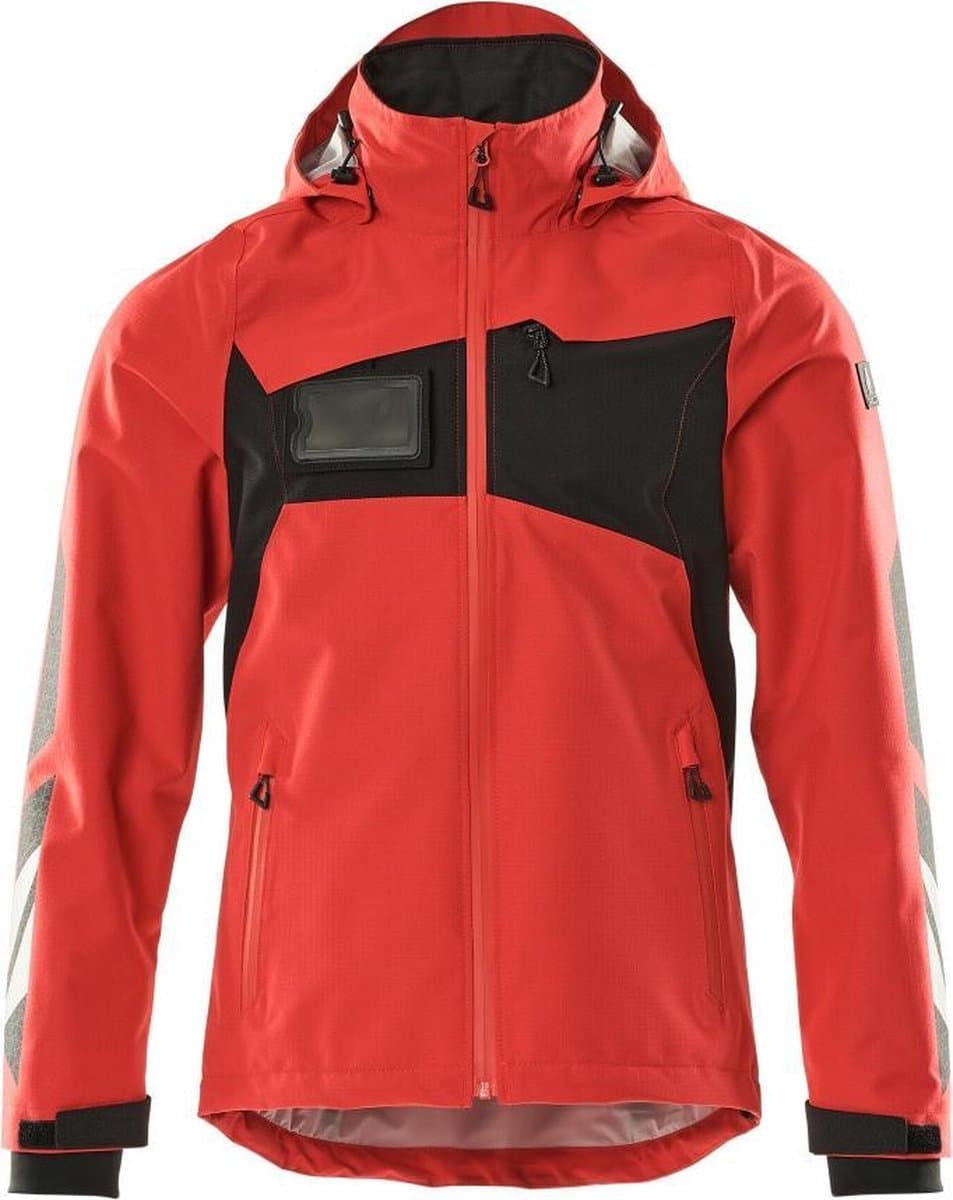 Mascot Accelerate Waterafstotend Dames Shelljas 18301 - Vrouwen - Rood/Zwart - L
