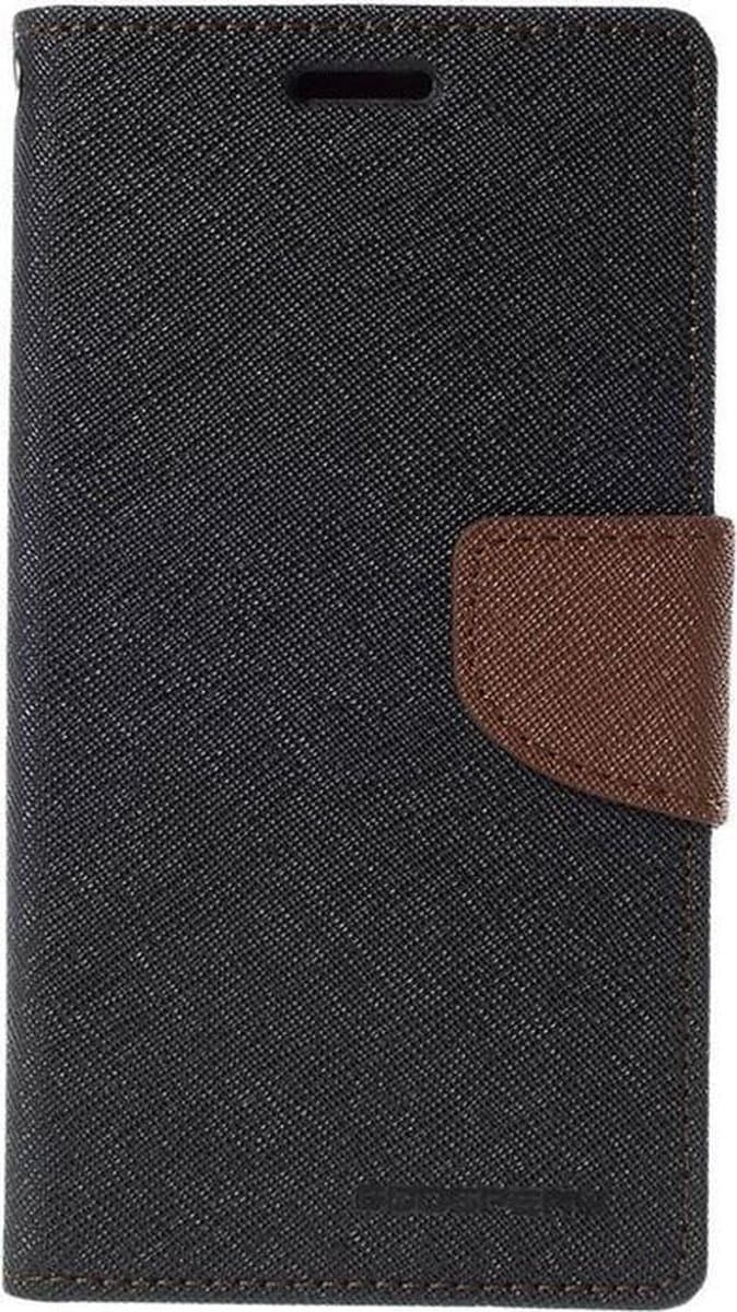 Mercury Fancy Diary WalletCase - Galaxy S4 Mini - Zwart/Bruin