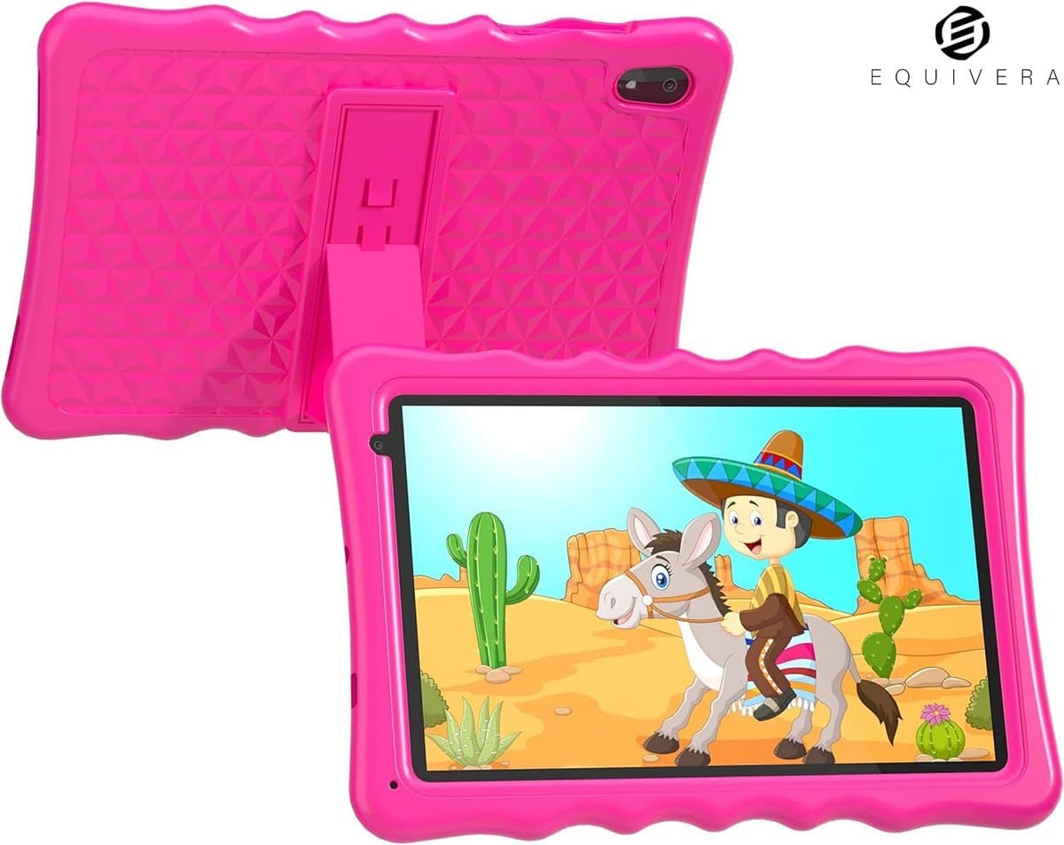 Equivera Kinder Tablet vanaf 3 Jaar - Kinder Tablet - Kindertablet - Tablet voor Kinderen - Kindertablets