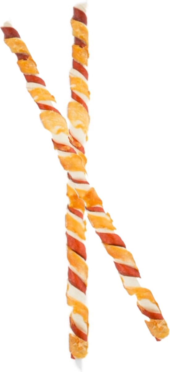 Boomy - Hondensnacks - Hondensnoepjes - Kauwstaaf hond - Kauwbot hond - Kauwstick met rund en kip - 25cm - 4st