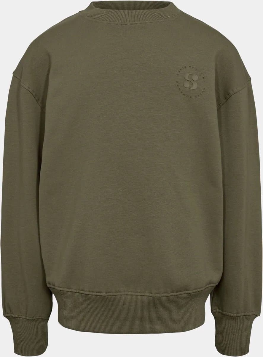 Sofie Schnoor Young Sweater Army Green - Maat 152