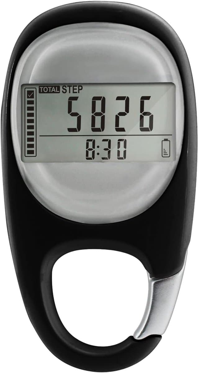 Lexium stappenteller broekzak - stappenteller clip - pedometer - stappenteller - stappenteller wandelen - activity tracker