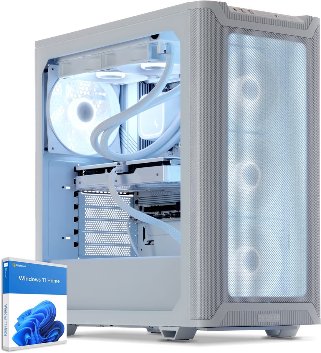 Sedatech Advanced Gaming PC Waterkoeling Premium White Edition • AMD Ryzen 9 7900X 12x 4.7GHz • Geforce RTX5080 • 32Gb DDR5 • 2Tb SSD M.2 • WiFi • Bluetooth, USB C • Windows 11 • Desktop computer