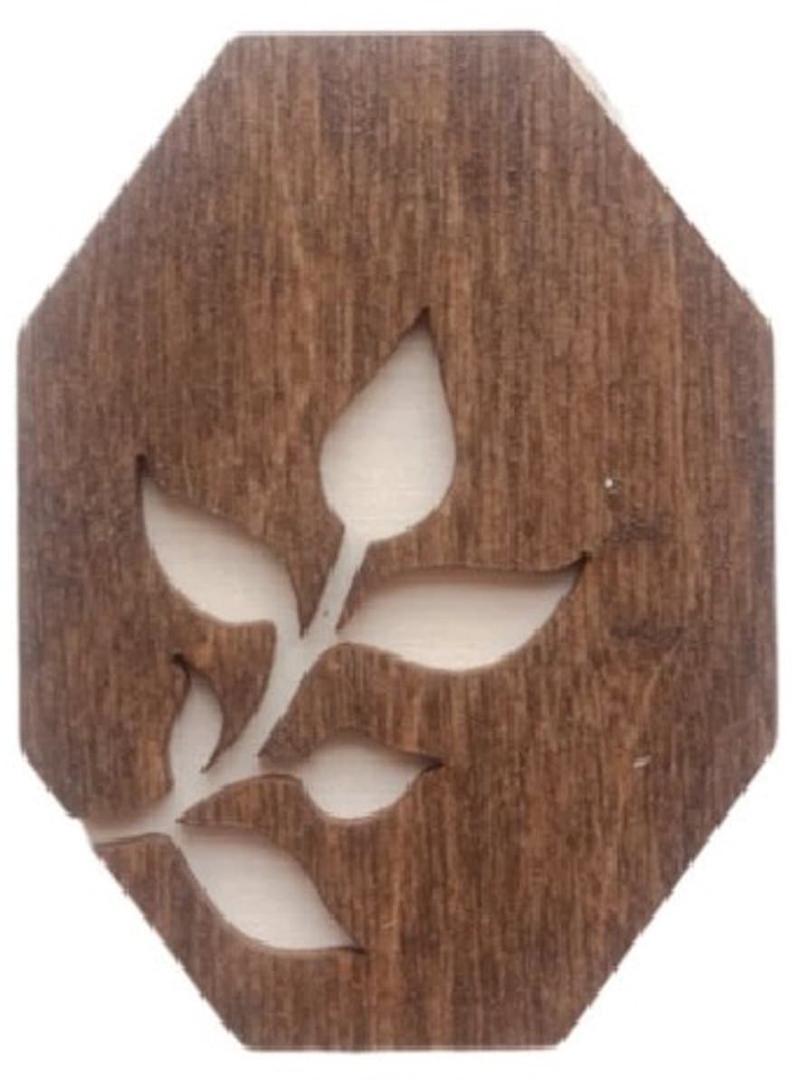 Naaldenhouder- Houten Naaldendoosje Plantentak