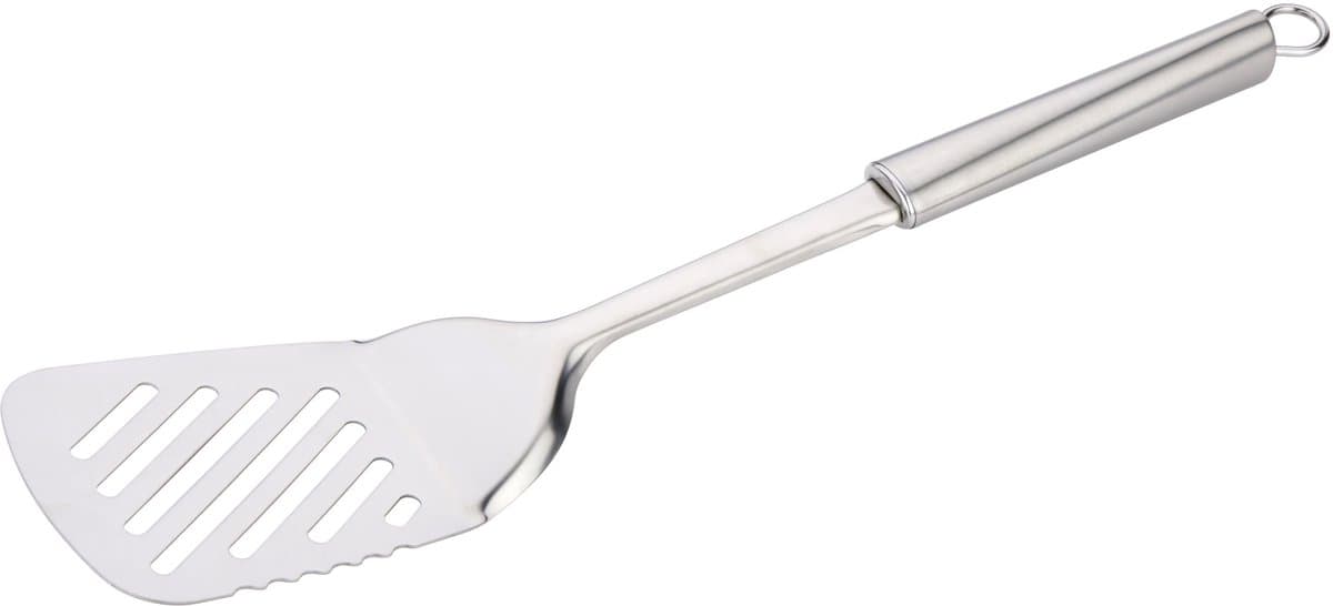 Alpina rvs sleufspatel - 35 cm, zilver