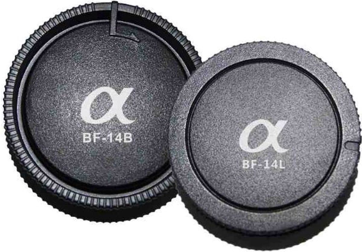 Pixel Lens Rear Cap BF-14L + Body Cap BF-14B voor Sony