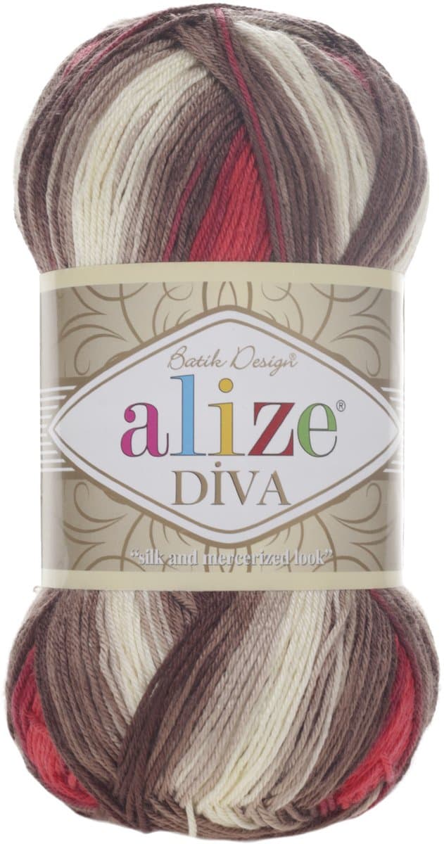 Alize Diva Batik 4574 Pakket 5 bollen